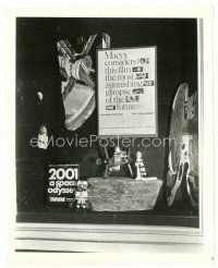 3c010 2001: A SPACE ODYSSEY 8x10 still '68 really cool Macy's window display for the movie!