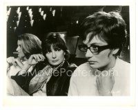 3c013 8 1/2 8x10 still '63 Anouk Aimee wearing glasses, Federico Fellini classic!