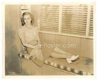 3c052 ANNE SHIRLEY 8x10 still '39 full-length seated by window & smiling by Fred Hendrickson!