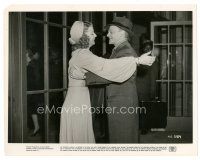 3c166 CITY FOR CONQUEST candid 8x10 still '40 James Cagney & Ann Sheridan learn they star together!