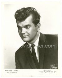 3c186 CONWAY TWITTY 8x10 still '50s super young portrait of the country western singer by Bruno!