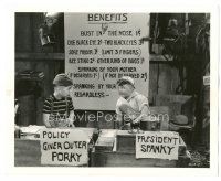 3c193 COUSIN WILBUR deluxe 8x10 still '39 great image of Policy Giver Outer Porky & President Spanky