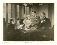3c213 DESIRE 8x10 still '36 Marlene Dietrich & Gary Cooper appear in front of judge!