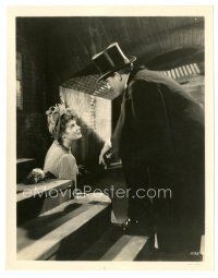 3c242 DR. JEKYLL & MR. HYDE 8x10 still '41 close up of Spencer Tracy with Ingrid Bergman!
