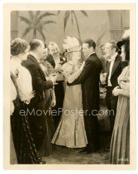 3c286 FLORODORA GIRL 8x10 still '30 sexy Marion Davies & Lawrence Gray dancing at fancy party!