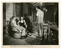 3c301 FROM HERE TO ETERNITY 8x10 still '53 Montgomery Clift glares at Donna Reed in chair w/ man!