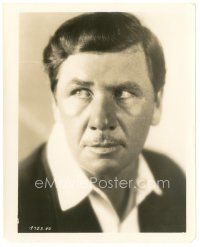 3c315 GEORGE BANCROFT 8x10 still '30s great close portrait with intense look on his face!