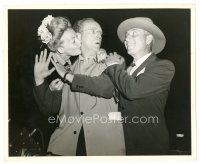 3c379 HARPO MARX 8x10 still '40s Betty Hutton & Kay Kyser at WWII Hollywood Bond Cavalcade by Pike