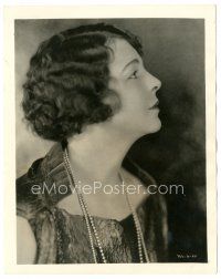 3c393 HELENE CHADWICK deluxe 8x10 still '20s wonderful profile portrait by Clarence Sinclair Bull!