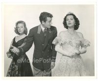 3c395 HER HIGHNESS & THE BELLBOY 8x10 still '45 Robert Walker between Hedy Lamarr & June Allyson!