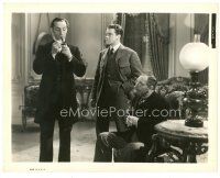 3c414 HOUND OF THE BASKERVILLES 8x10 still '39 Basil Rathbone as Sherlock Holmes smoking pipe!