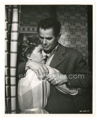 3c420 HUMAN DESIRE 8x10 still '54 close up of Glenn Ford embracing Gloria Grahame by Lippman!