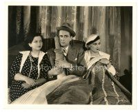 3c430 I'LL BE SUING YOU 8x10 still '34 Eddie Foy Jr. between Thelma Todd & Patsy Kelly in bed!