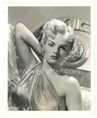 3c464 JANE RUSSELL 8x10 key book still '41 the sexy star wearing a blonde wig & Napoleonic gown!