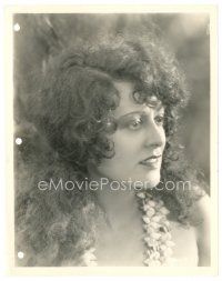 3c545 LENORE ULRIC 8x10 key book still '29 close up wearing seashell necklace from South Sea Rose!