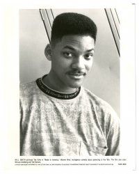 3c577 MADE IN AMERICA 8x10 still '93 great head & shoulders portrait of young Will Smith!