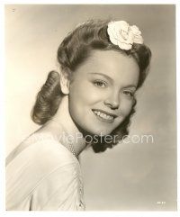 3c663 NANCY COLEMAN 8x9 key book still '40s smiling head & shoulders c/u of the pretty actress!