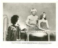 3c774 ROCKY HORROR PICTURE SHOW 8x10 still '75 Tim Curry with Peter Hinwood & Susan Sarandon!