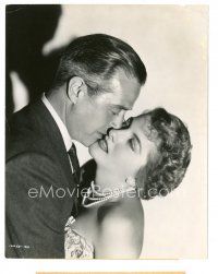 3c834 SOMETHING TO LIVE FOR 7.5x9.5 still '52 romantic close up of Joan Fontaine & Ray Milland!