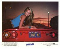 3c666 NATIONAL LAMPOON'S VACATION 8x10 mini LC #2 '83 c/u of sexy Christie Brinkley on Ferrari!