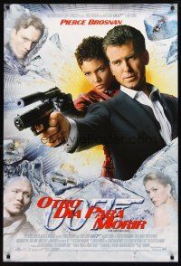 3f185 DIE ANOTHER DAY Spanish/U.S. style D int'l DS 1sh '02 Brosnan as Bond, Halle Berry!