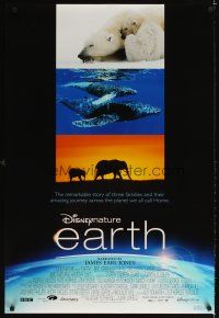 3f201 EARTH DS 1sh '07 environment documentary, narrated by Patrick Stewart!