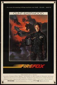 3f248 FIREFOX 1sh '82 cool Charles deMar art of killing machine, Clint Eastwood!