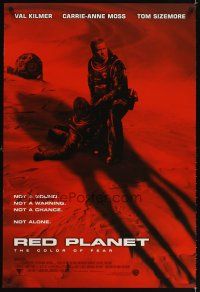 3f634 RED PLANET int'l DS 1sh '00 Val Kilmer, Carrie-Ann Moss, Tom Sizemore, Mars sci-fi!
