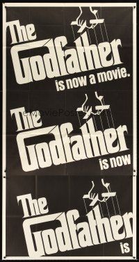 3d558 GODFATHER int'l 3sh '72 Francis Ford Coppola crime classic from the novel by Mario Puzo!
