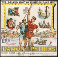 3d364 DAMON & PYTHIAS 6sh '62 Il Tiranno di Siracusa, world-famed story of friendship and fury!