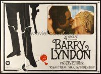 3d159 BARRY LYNDON Argentinean 43x58 '75 Stanley Kubrick, Ryan O'Neal, romantic melodrama!