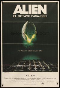 3d199 ALIEN Argentinean '79 Ridley Scott sci-fi monster classic, cool hatching egg image!