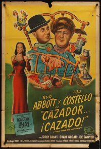3d217 COMIN' ROUND THE MOUNTAIN Argentinean '51 wacky hillbillies Bud Abbott & Lou Costello!
