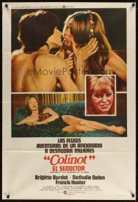 3d231 EDIFYING & JOYOUS STORY OF COLINOT Argentinean '73 sexy near-naked Brigitte Bardot!