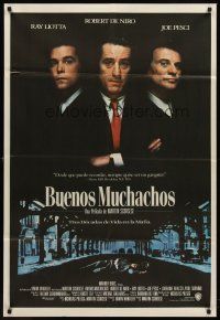 3d250 GOODFELLAS Argentinean '90 Robert De Niro, Joe Pesci, Ray Liotta, Martin Scorsese classic!
