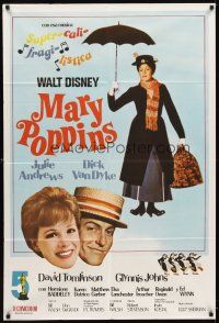 3d278 MARY POPPINS Argentinean R70s Julie Andrews & Dick Van Dyke in Disney's musical classic!