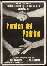 3d761 HAND OF THE GODFATHER Italian 1p '72 Frank Agrama's L'Amica del Padrion, cool image!