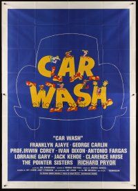 3d056 CAR WASH Italian 2p '77 written by Joel Schumacher, different title artwork!