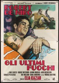 3d092 LAST TYCOON Italian 2p '76 Robert De Niro, Jeanne Moreau, Elia Kazan, cool different art!