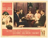 3e170 ALL THE FINE YOUNG CANNIBALS LC #2 '60 Natalie Wood & George Hamilton with Robert Wagner!