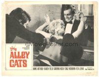 3e172 ALLEY CATS LC '68 Radley Metzger, close up of two guys tickling half-naked sexy girl!