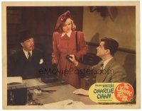 3e271 CHINESE RING LC #5 '48 Roland Winters as Charlie Chan with Warren Douglas & Louise Currie!