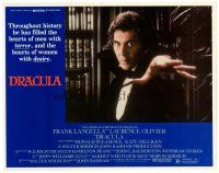3e379 DRACULA LC '79 Bram Stoker, best close up of vampire Frank Langella reaching forward!