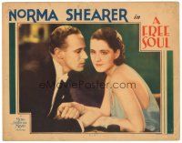3e021 FREE SOUL LC '31 Leslie Howard in romantic close up with uninterested Norma Shearer!