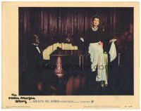 3e482 HELEN MORGAN STORY LC #7 '57 close up of Ann Blyth sitting on piano singing on stage!