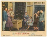 3e490 HIGH SOCIETY LC #6 '56 Frank Sinatra, Bing Crosby, Grace Kelly, Celeste Holm & others!
