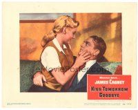 3e548 KISS TOMORROW GOODBYE LC #7 '50 romantic close up of James Cagney & Barbara Payton!
