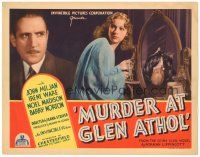 3e077 MURDER AT GLEN ATHOL TC '36 pretty Irene Ware stealing jewels by dead body reflection!