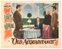 3e674 OLD ACQUAINTANCE LC '43 Bette Davis & Dolores Moran by John Loder & Gig Young!