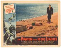 3e696 PHANTOM FROM 10,000 LEAGUES LC '56 Kent Taylor finds two unconscious swimmers on beach!